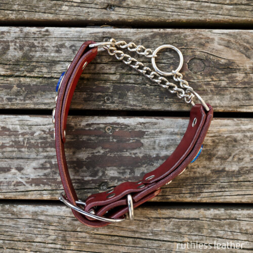 ruthless leather wide lunatic martingale