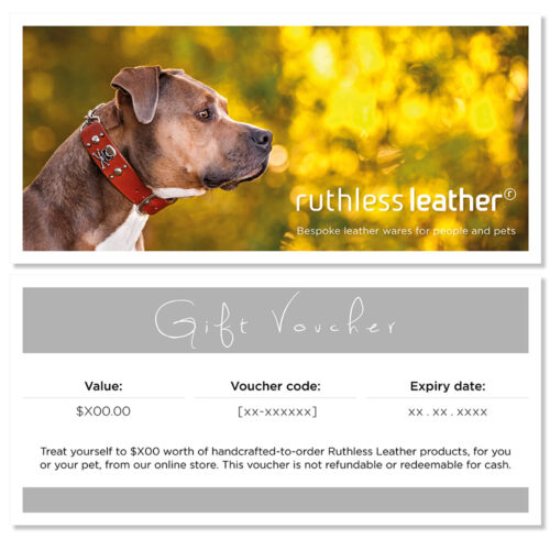 ruthless leather gift voucher